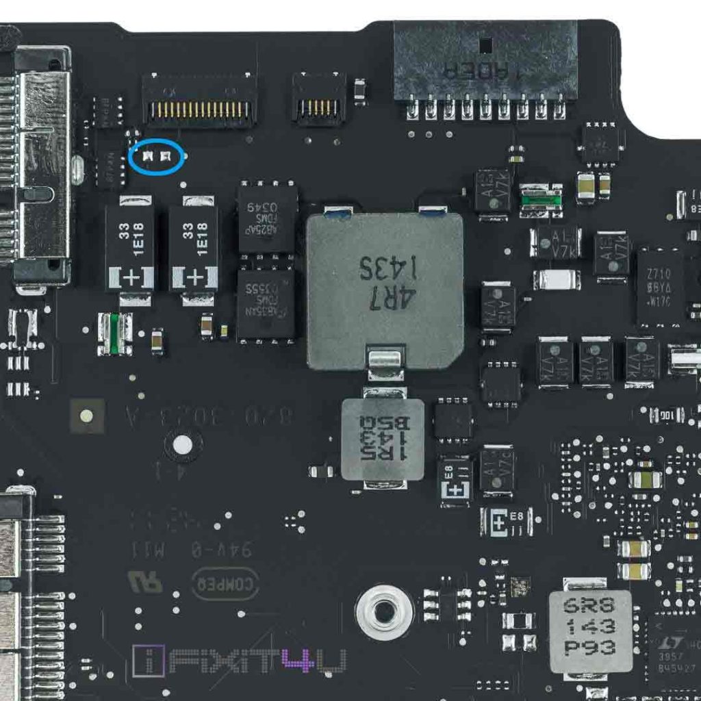 MacBook Pro / Air power ON Pad Location iFixit4u