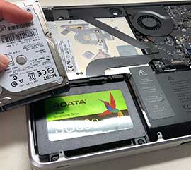 laptop SSD upgrades